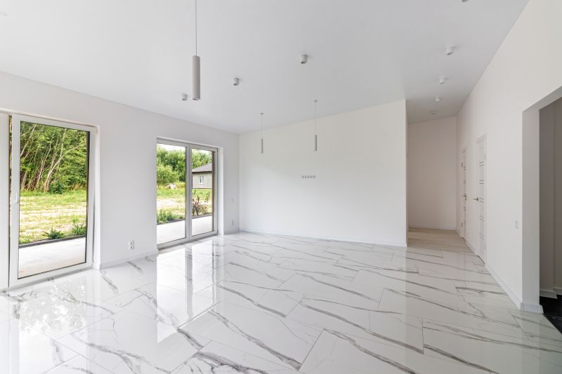 Tile Flooring in Living Room